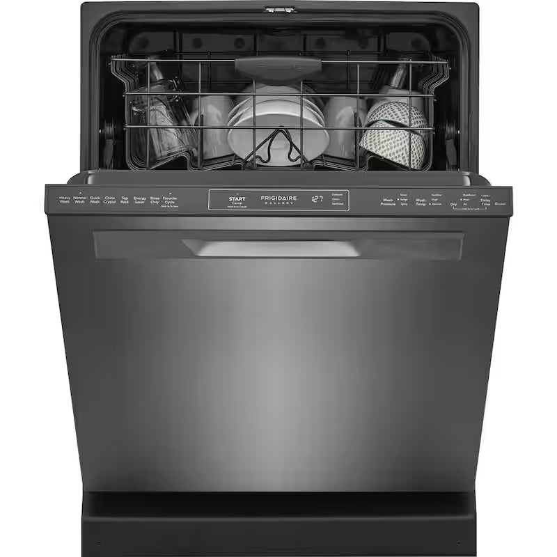 Black Stainless Steel Built-In Dishwasher C184