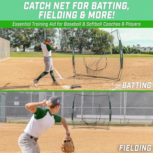 7x7 ft Baseball & Softball Net with Strike Zone F44641