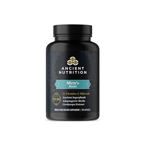 Men's Multivitamin 21 Vitamins and Minerals 90 Capsules L711