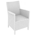 Beige Resin Wicker Chair Set of 2 W905771