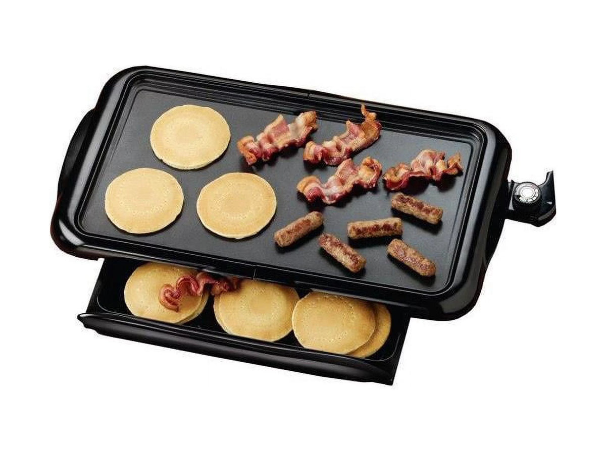 1400-Watt Non-Stick Electric Griddle with Drip Pan M22520