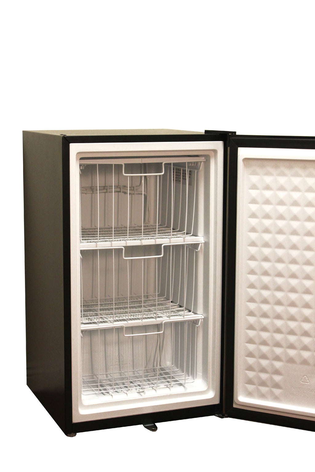 Stainless Steel 3.0 Cu ft Upright Freezer F26611