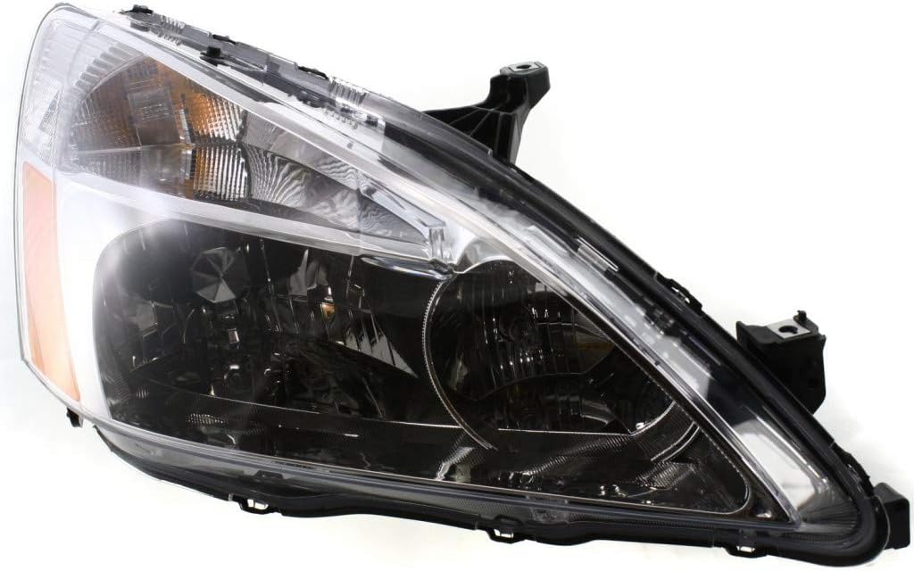Passenger Side Hybrid Combination Headlight for Honda Accord 2003-2007 W403