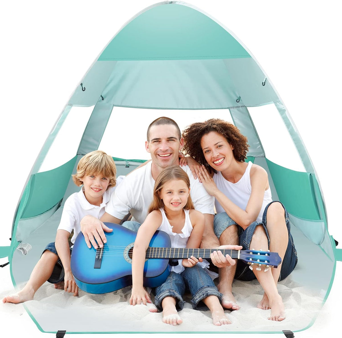 UPF 50+ Pop Up Beach Tent with Carrying Bag X6558