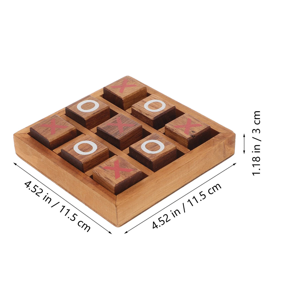 Tic Tac Toe Wooden Board Game Toy R95879