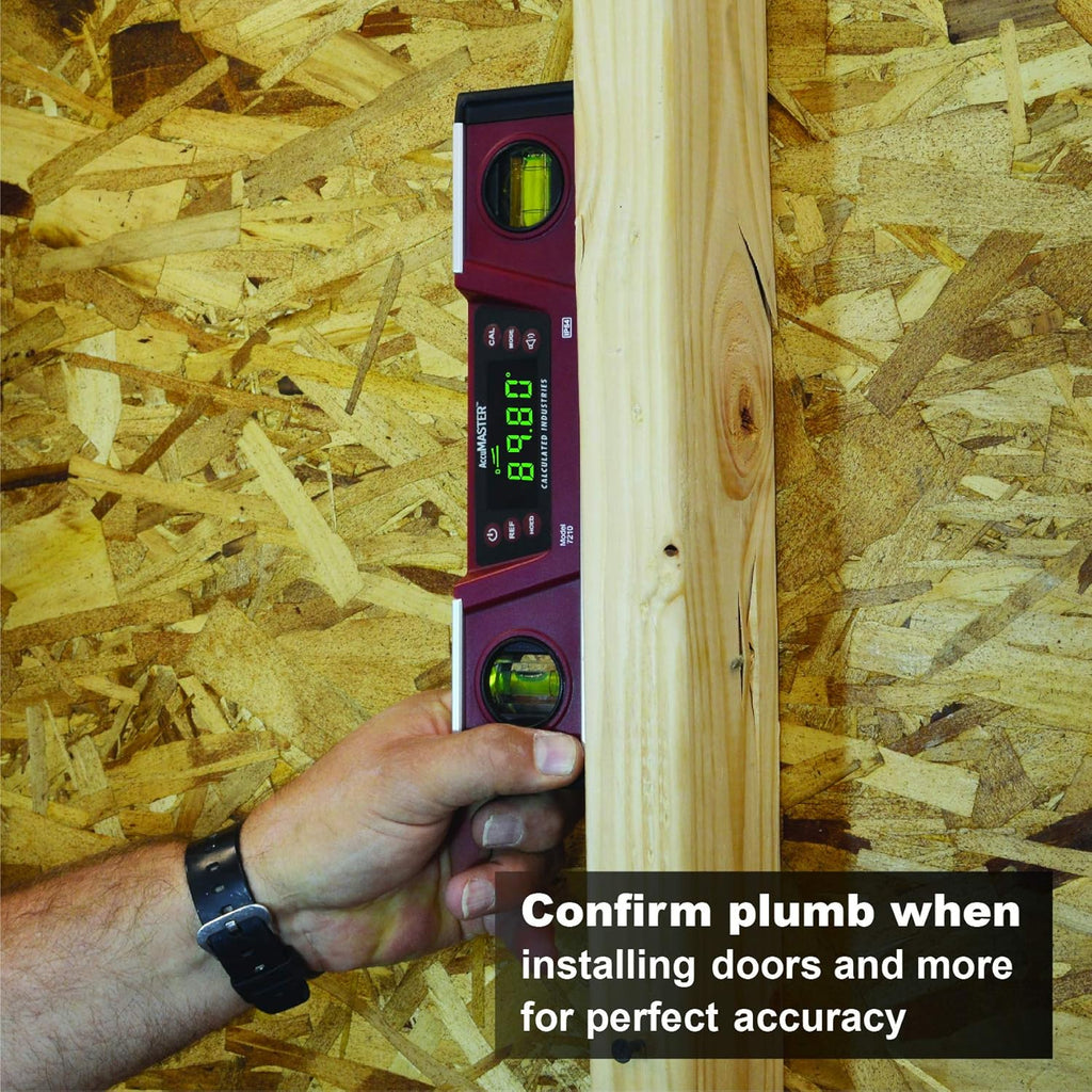 Digital Torpedo Level and Protractor with Neodymium Magnets and LED Display C73301