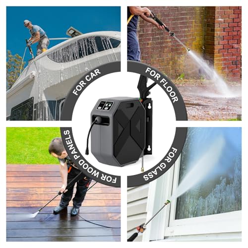 5000 PSI Electric Pressure Washer with 100FT Hose, Black K98185