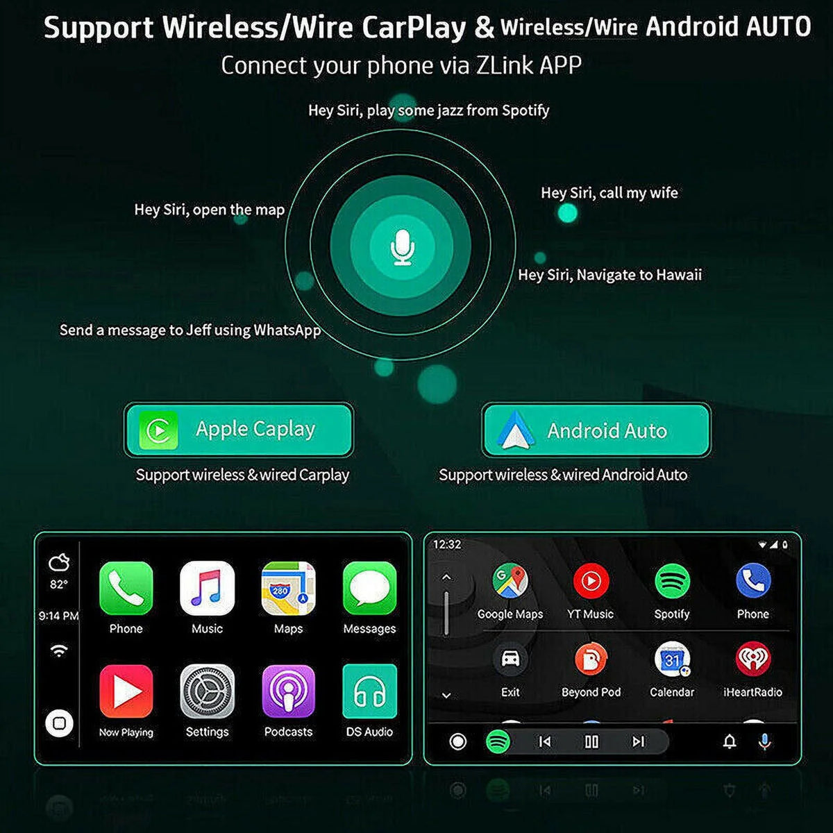 9 Inch Android Car Stereo Radio GPS Navigation 2+32GB M73452