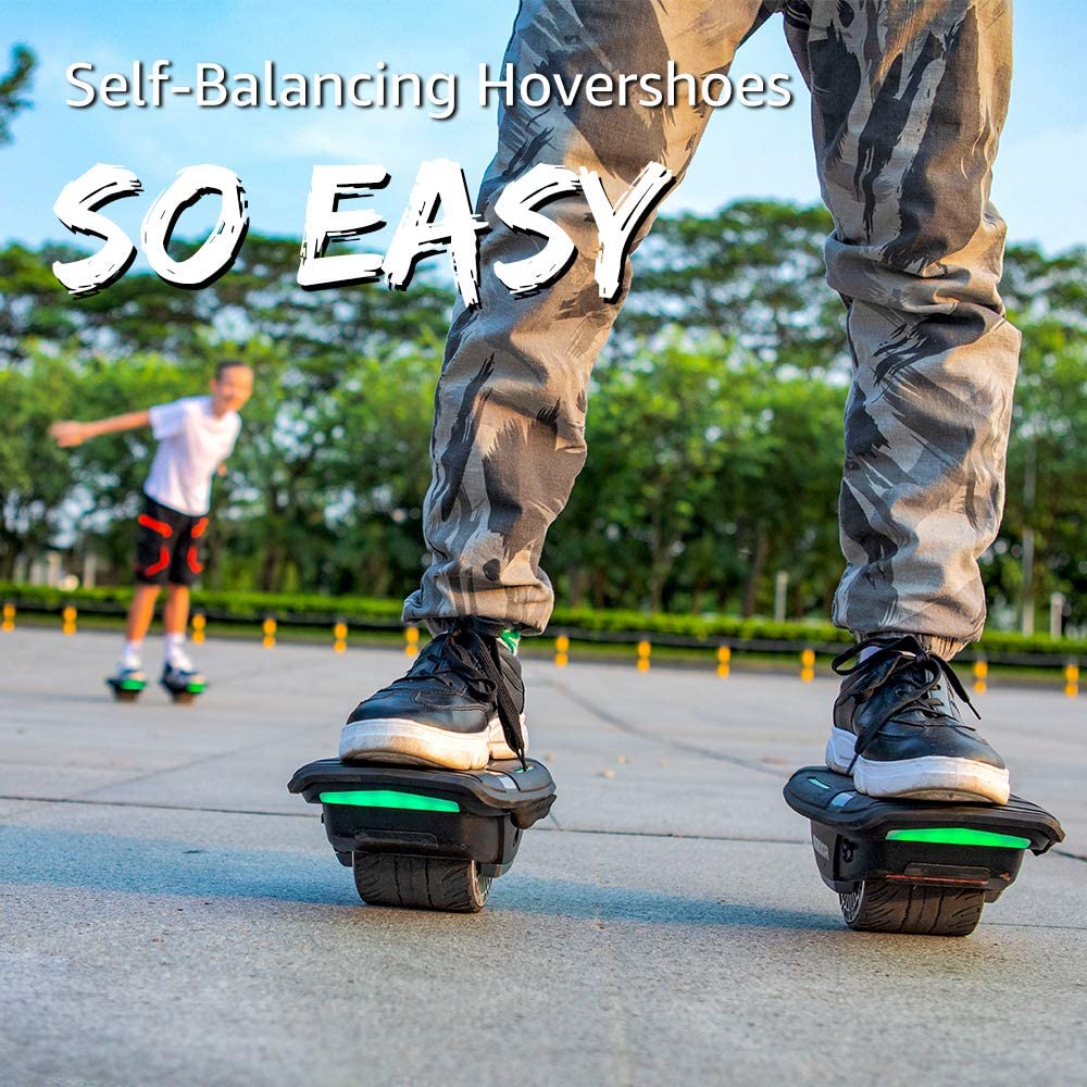 Electric Roller Skate Hoverboard with LED Lights C38344