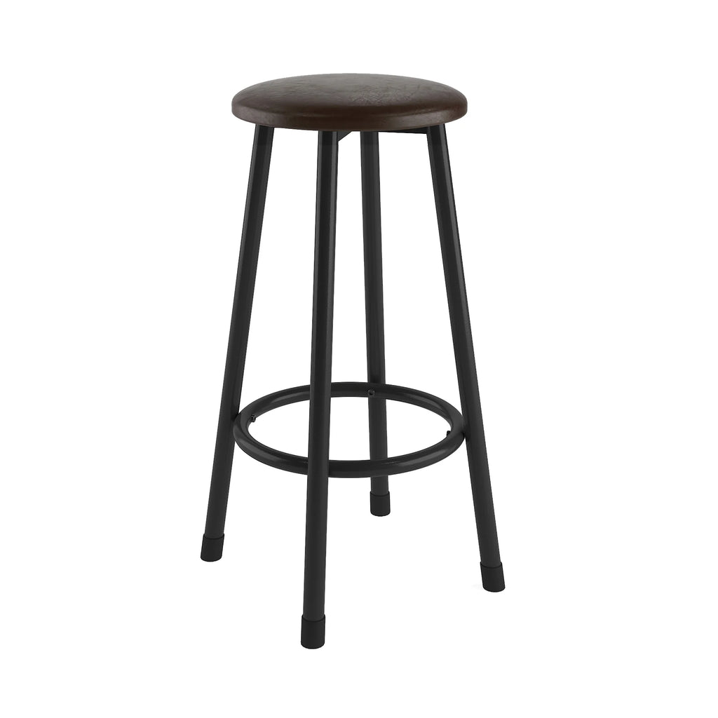 Bar Table Set with 4 Cushioned Stools W36178