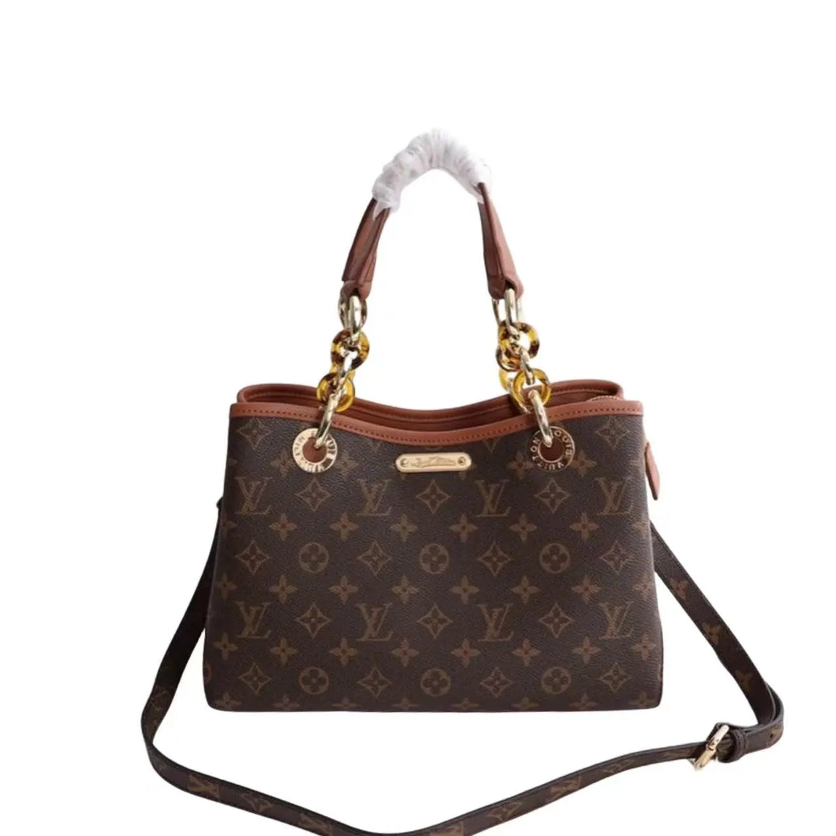Hollow-out Woven Tote Bag S99633