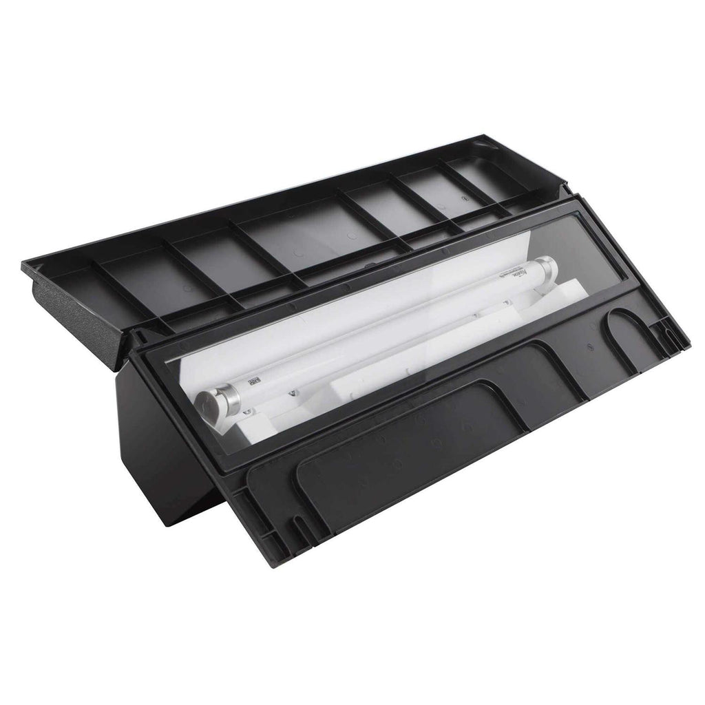 Fluorescent Full Hood Black O380