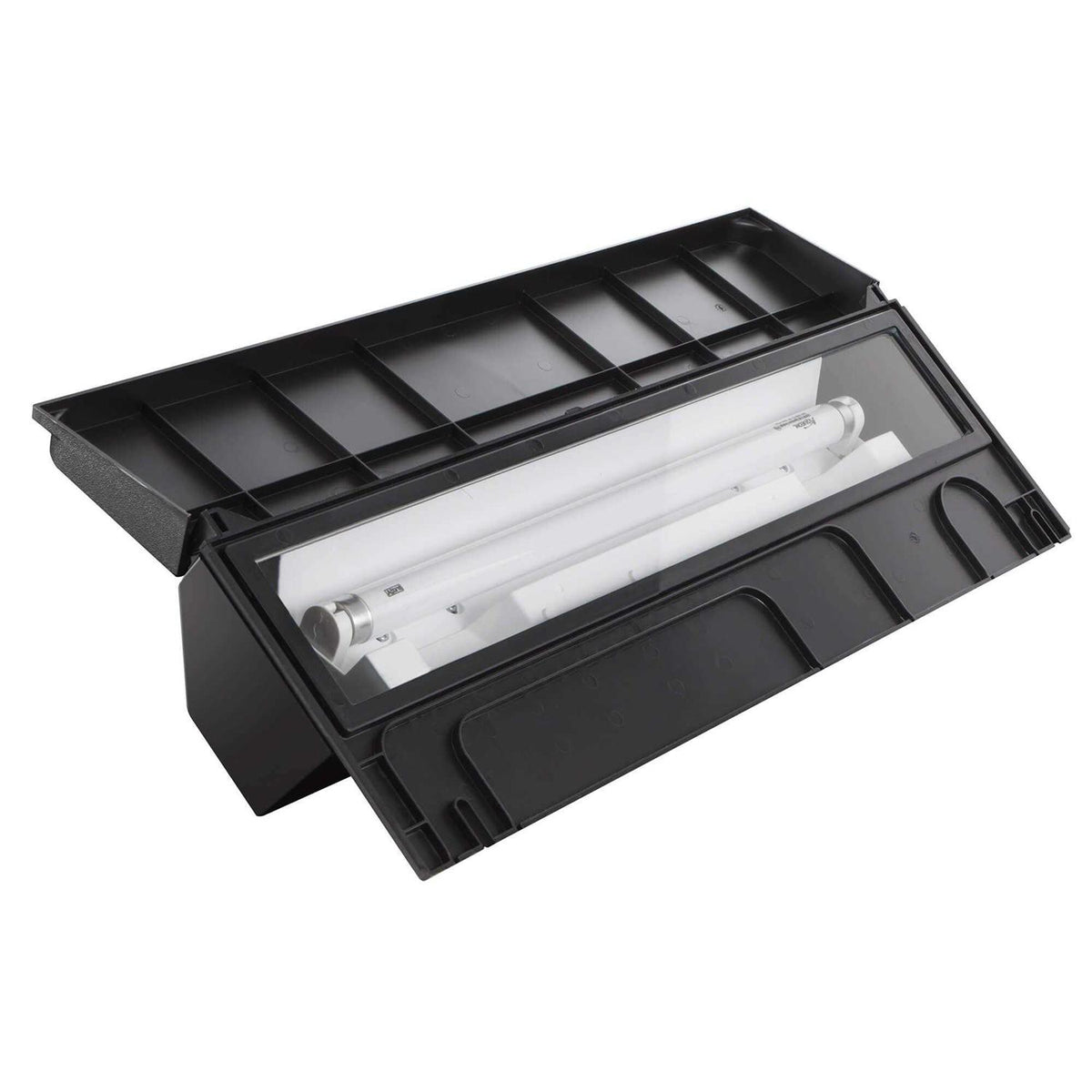 Fluorescent Full Hood Black O380