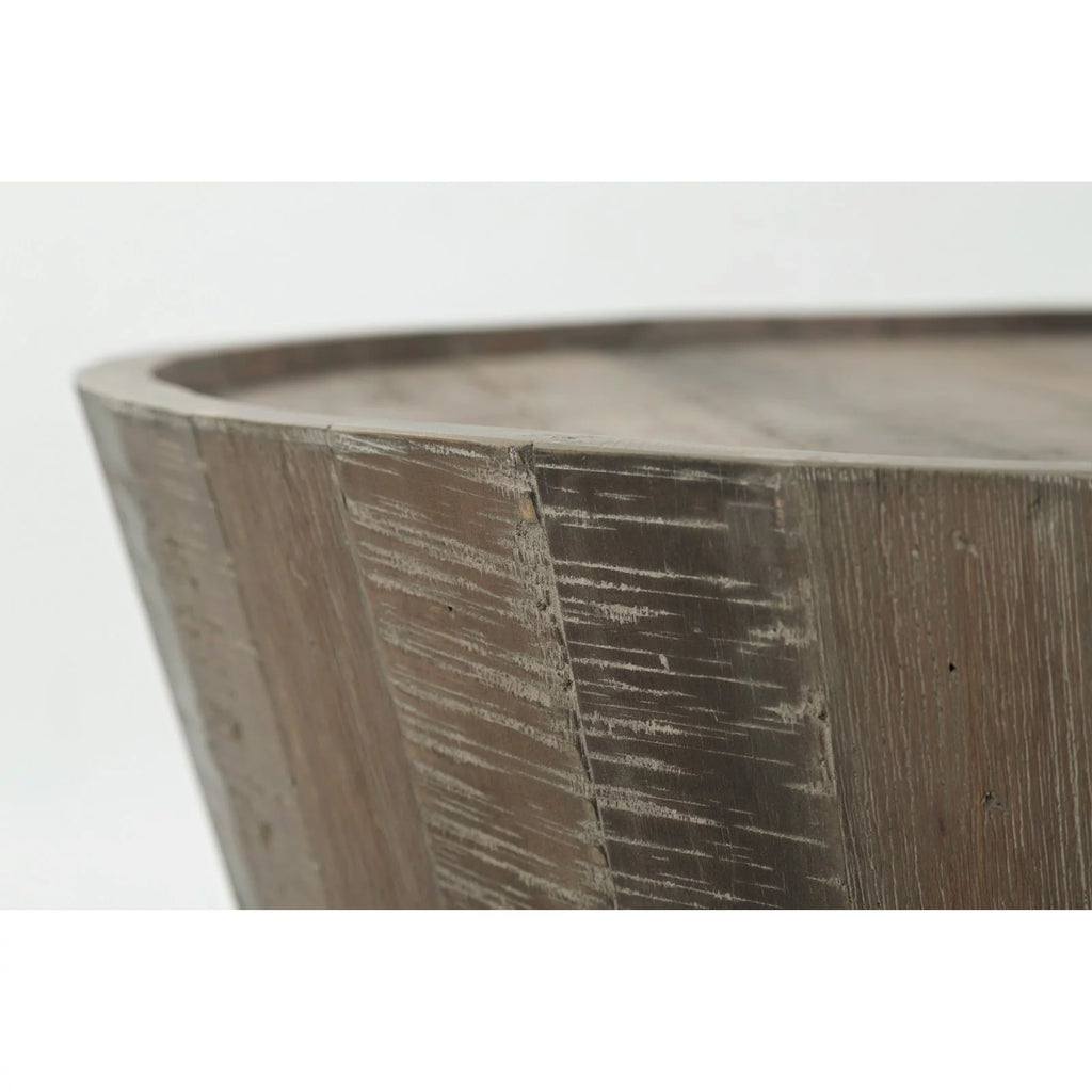 Modern Distressed Solid Acacia Coffee Table Y241