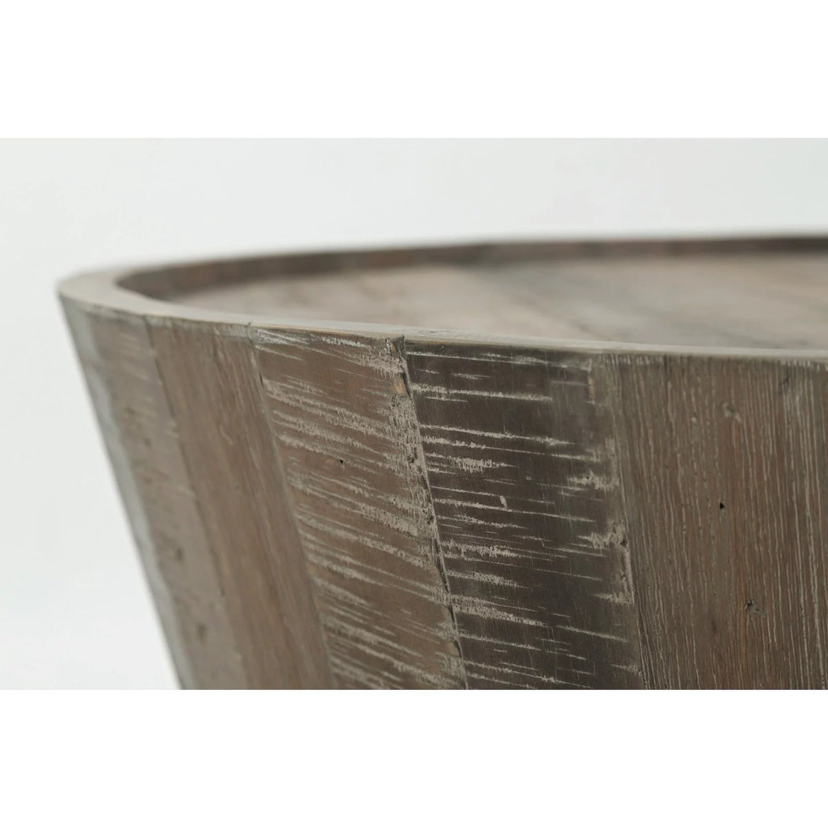 Modern Distressed Solid Acacia Coffee Table Y241