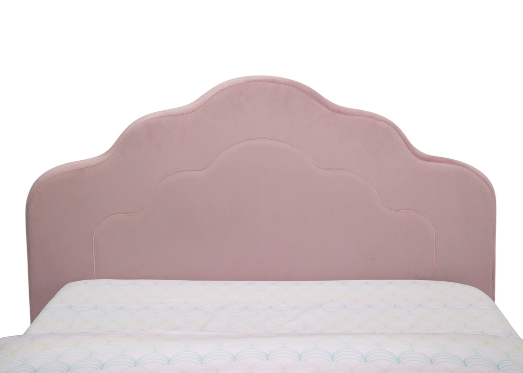 Upholstered Twin Bed Rose Pink R919