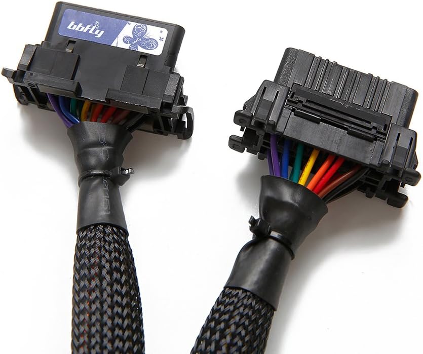 OBD2 16 Pin Splitter Extension Cable Adapter 1FT 10 Pack F54526