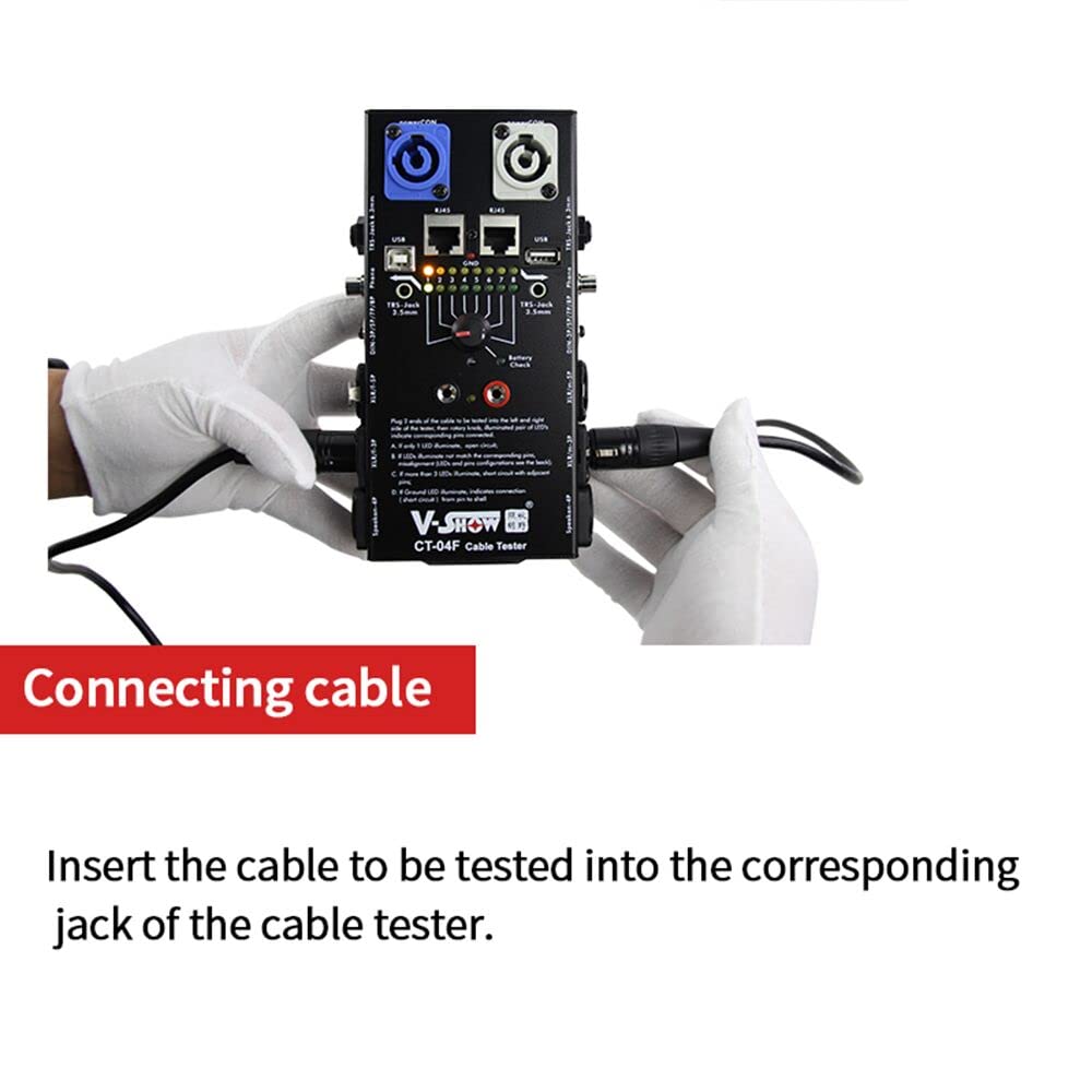 Cable Tester Wire Tracker 8-Way Switch J7427
