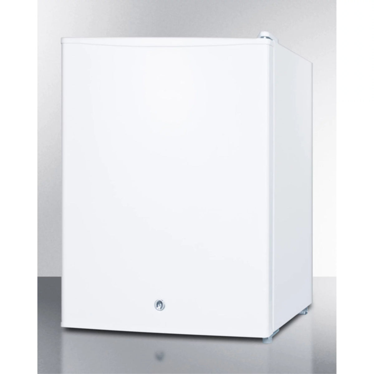 Compact White All-Refrigerator with Automatic Defrost and Lock R553440