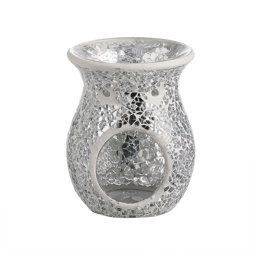 4.5X5.5 Inch Mosaic Glass Oil Burner G17925