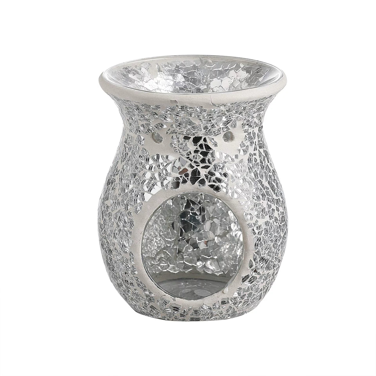 4.5X5.5 Inch Mosaic Glass Oil Burner G17925