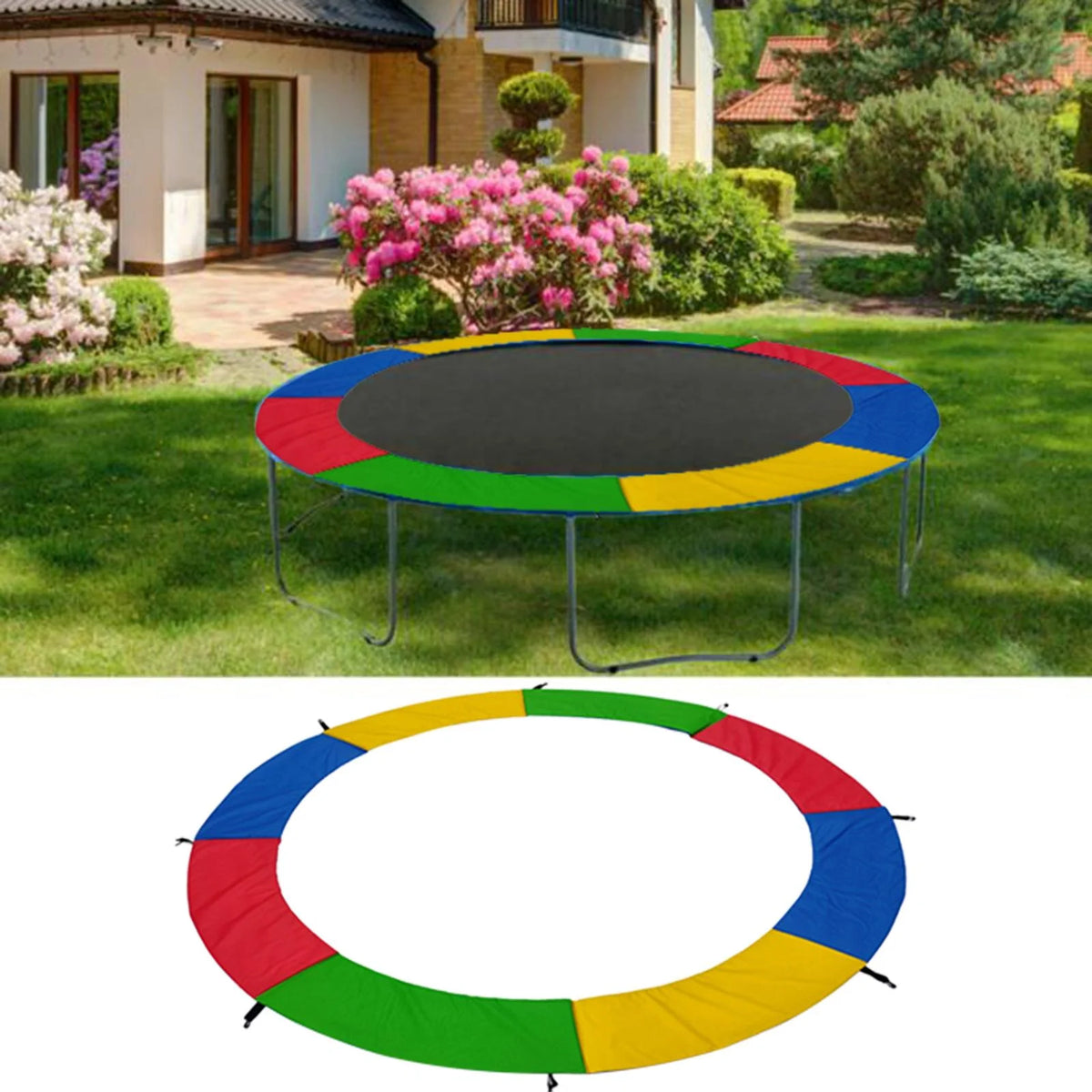 6FT Waterproof Trampoline Spring Cover Pad M494312