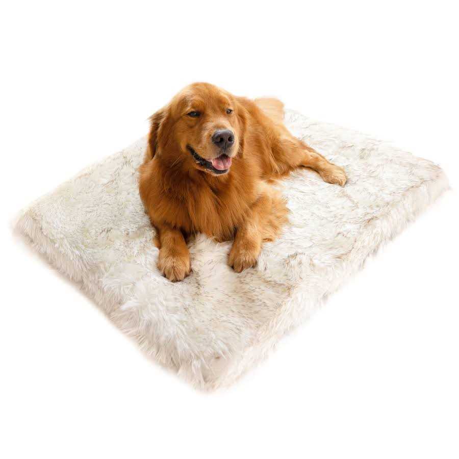 Faux Fur Orthopedic Dog Bed Y43500