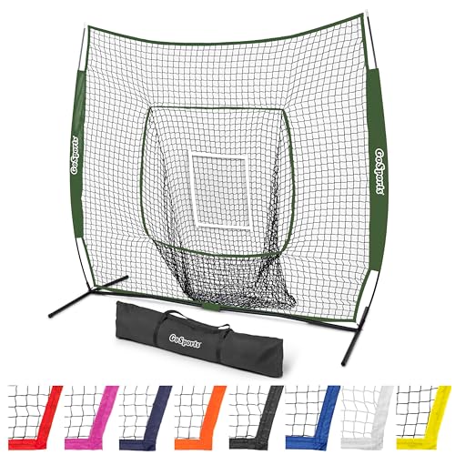 7x7 ft Baseball & Softball Net with Strike Zone F44641