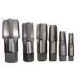 6 Piece High Speed Steel NPT Pipe Tap Set in Wooden A149