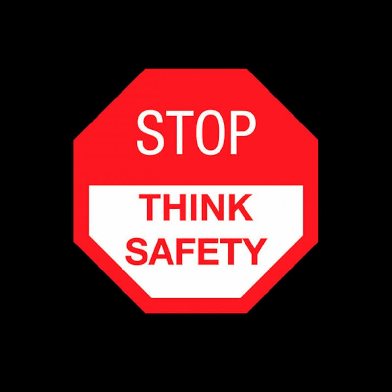 Safety Message Mat 3/8 x 22 Thick 3 x 5 Black Q4608