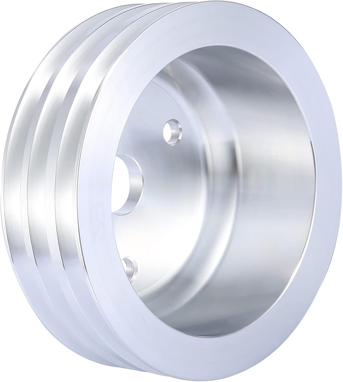 Crankshaft Pulley Triple Groove for Chevy SBC 350 Engine Pack of 2 W892718