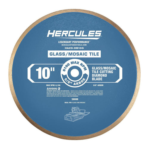 10 in. Glass and Mosaic Tile Diamond Blade X9310