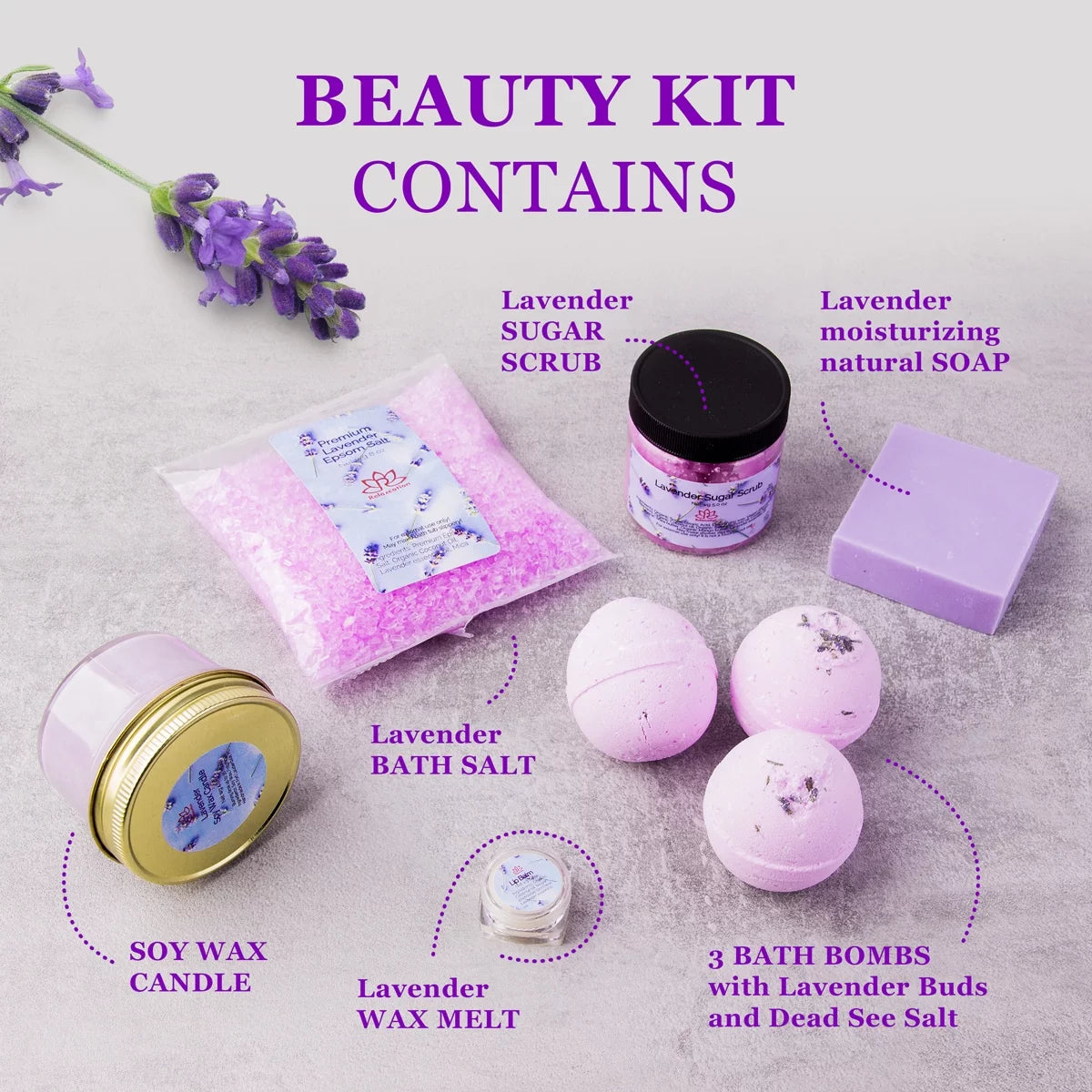 Lavender Spa Gift Set Y39129
