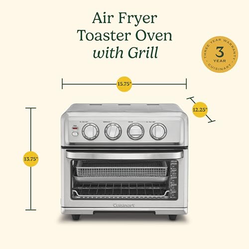 8-1 Stainless Steel Air Fryer Convection Toaster Oven N839