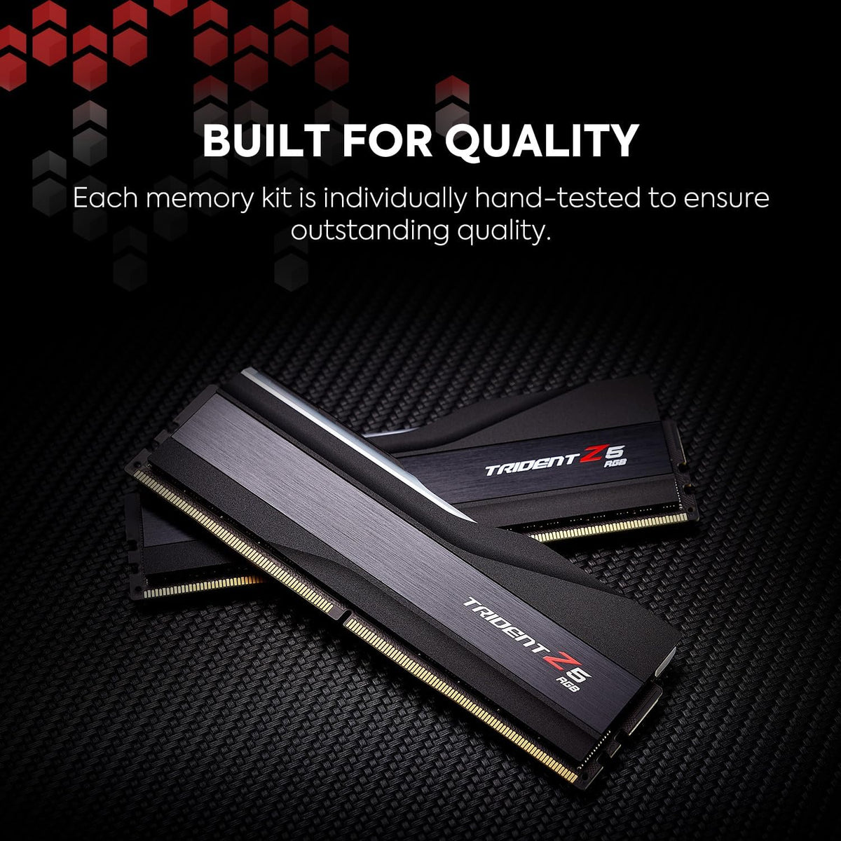 DDR5 RAM 64GB (2x32GB) 5600MT/s CL36 Matte Black Desktop Computer Memory E99442