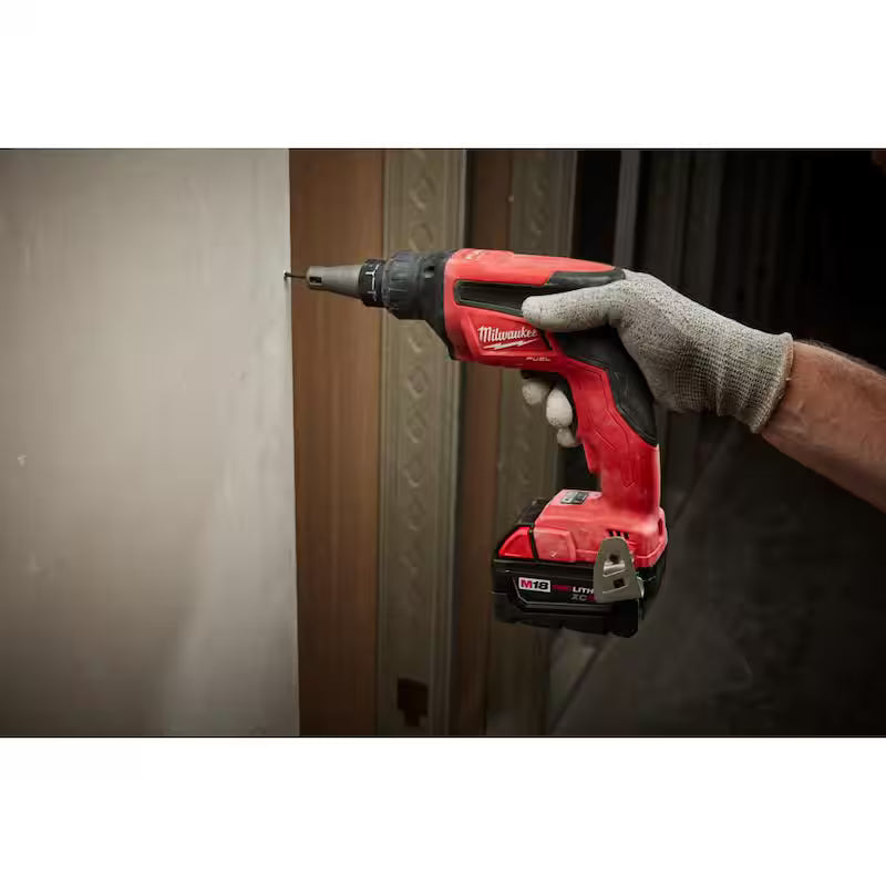 18V Lithium-Ion Brushless Cordless Drywall Screw Gun Kit with Cut Out Tool O760