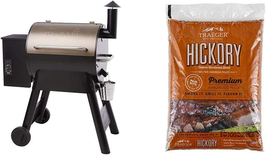 Bronze Electric Wood Pellet Grill and Smoker J362179
