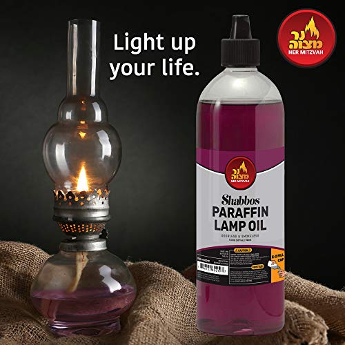 Red Smokeless Odorless Clean Burning Paraffin Lamp Oil 32oz F23390