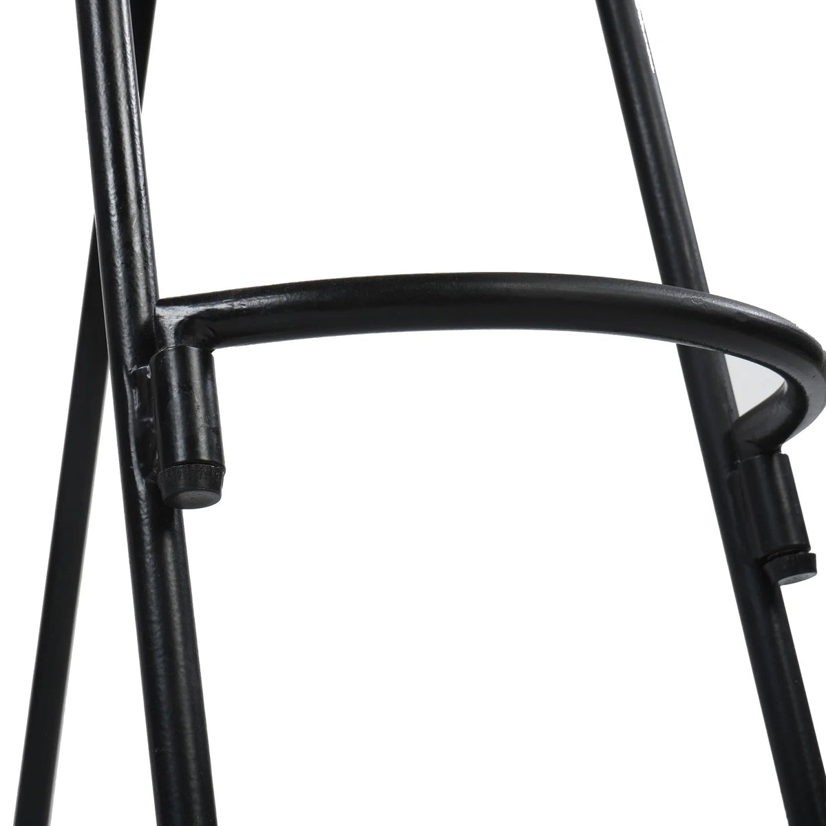 24 Inch Natural Brown Mango Wood Backless Barstool M395260