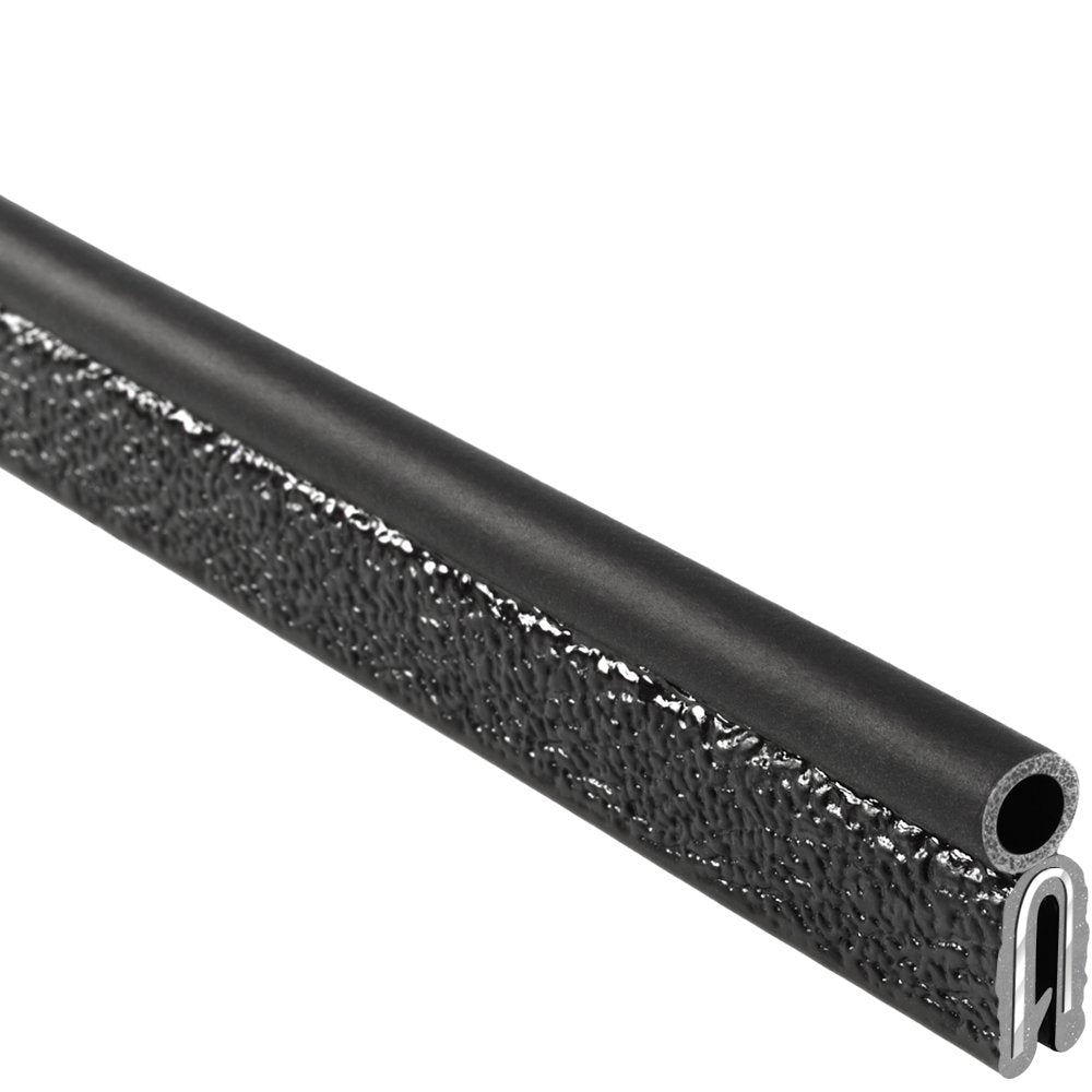 PVC Plastic Trim Seal with EPDM Rubber Seal, 25 ft Length K75806