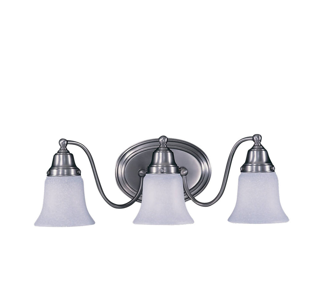 3-Light Polished Nickel Sconce P368280