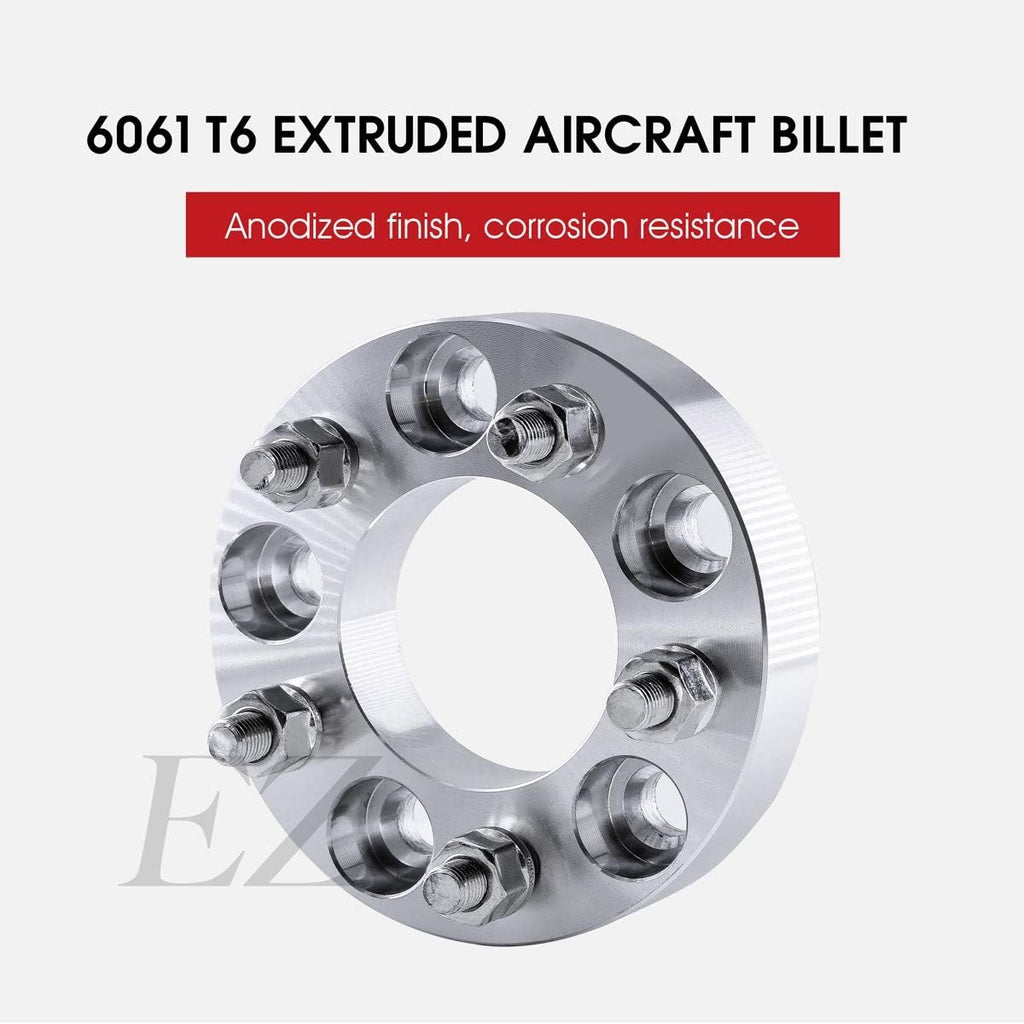 4 Wheel Adapters 5 Lug 4.5 Inch to 5 Lug 4.5 Inch 2 Inch Thick N592301