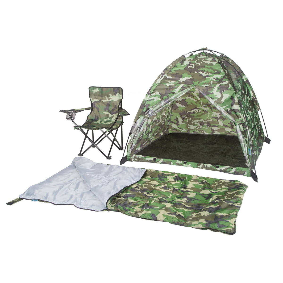 Green Camo Tent Set U42239