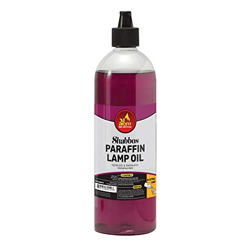 Red Smokeless Odorless Clean Burning Paraffin Lamp Oil 32oz F23390