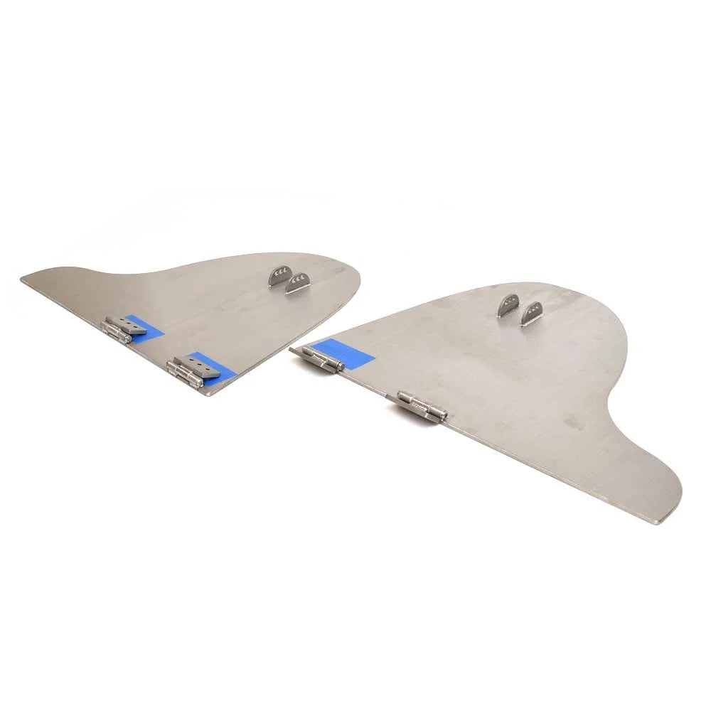 20 1/4 Inch Stainless Boat Surf Tabs (Set Of 2) W81316