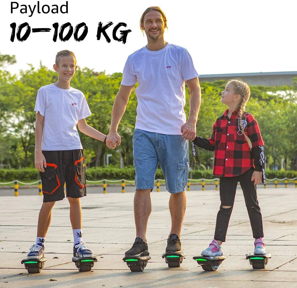 Electric Roller Skate Hoverboard with LED Lights C38344