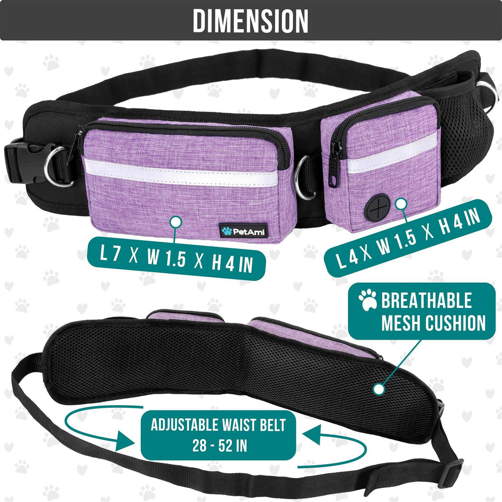 Hands Free Dog Leash Belt Bag Y812