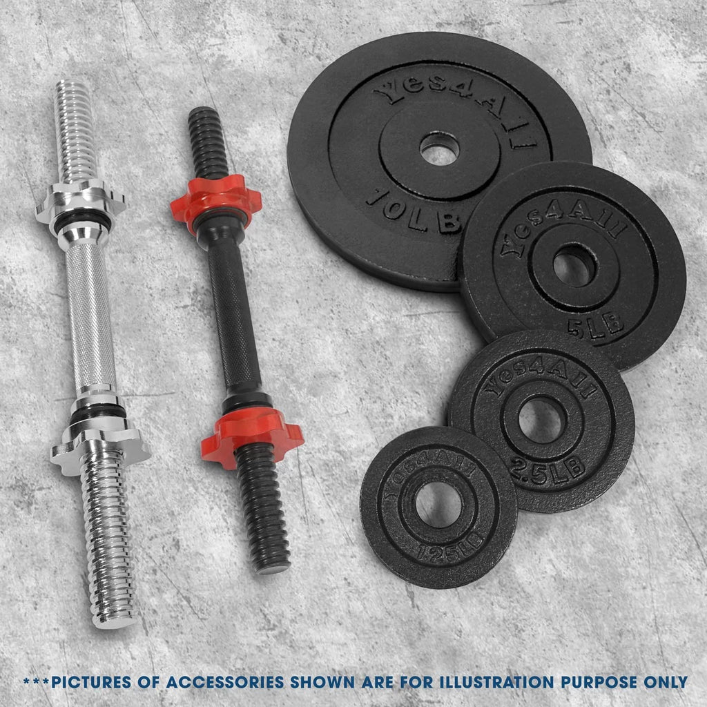 1.15 inch Cast Iron Weight Plates Set F910182