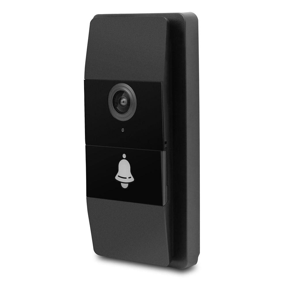 Black Wireless Smart Doorbell Camera J33425