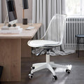 Adjustable 360 °Swivel Armless Computer Chair With Wheels V800